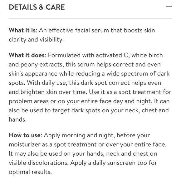 Kiehl’s Clearly Corrective Dark Spot Solution - Picture 9 of 14